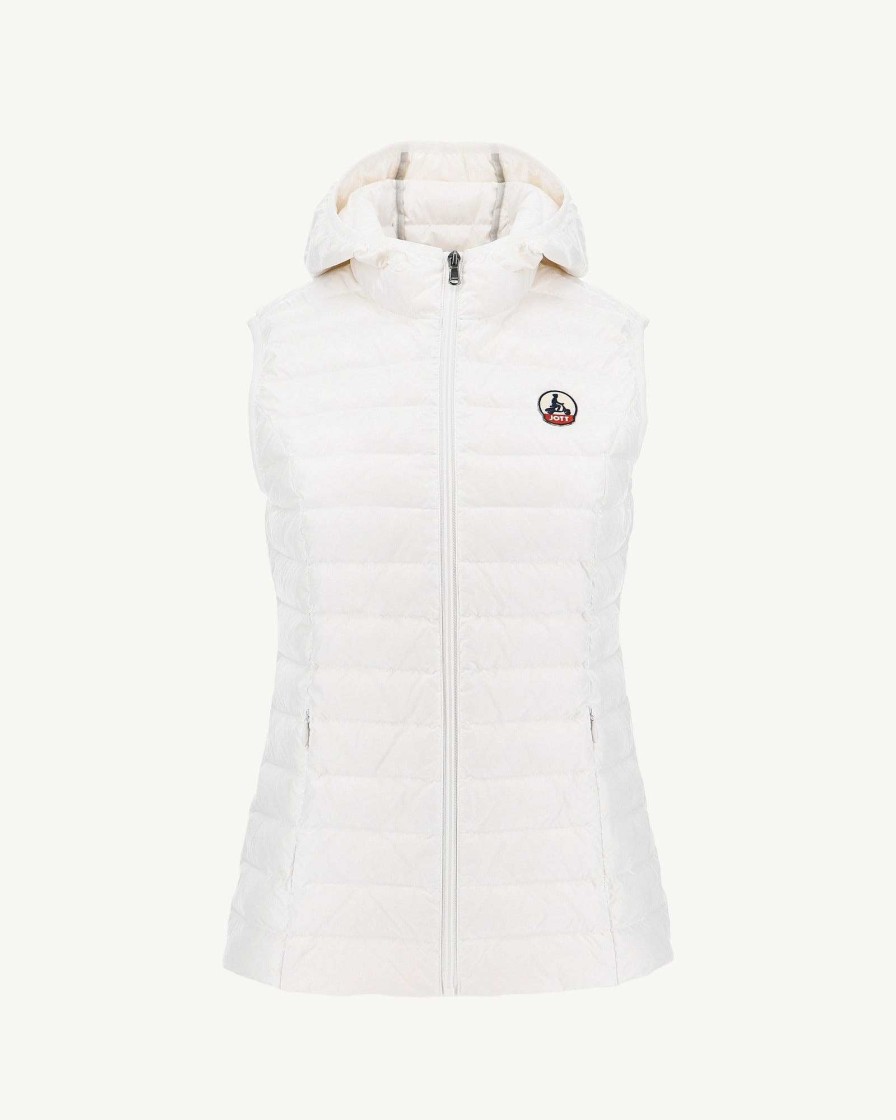 JOTT Light Sleeveless Down Jacket White Mali | Outerwear