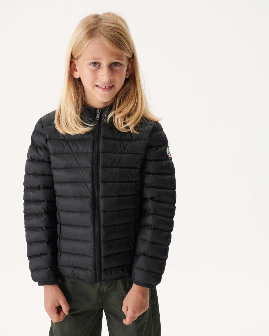 JOTT Black Hooded Down Jacket Hugo | Outerwear